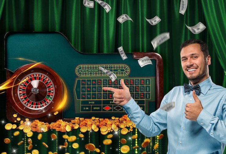 Tampilan permainan Wolf Gold di platform mobile gori77 dengan pilihan pembayaran DANA dan GoPay